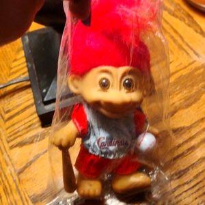 Vintage Cardinal Russ troll doll